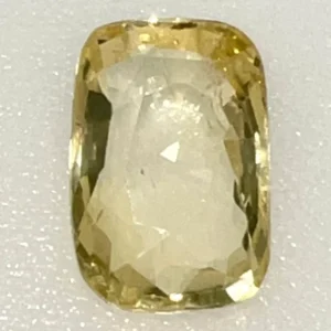Yellow Sapphire -5.06 Carats                         5.50Ratti