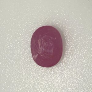 BURMESE RUBY - 5.21 CARATS             5.50 RATTI