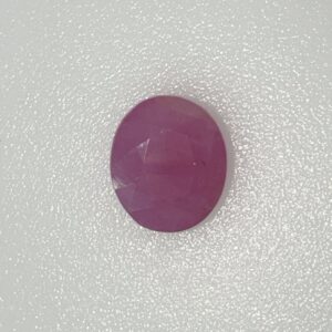 BURMESE RUBY-7.68 CARATS            8.50 RATTI