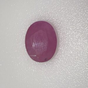 BURMESE RUBY- 6.48 CARATS           7.25 RATTI