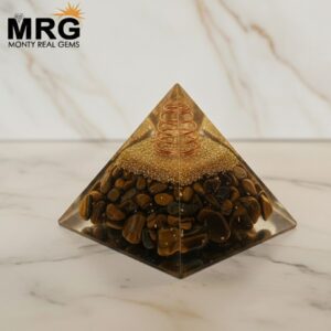Tiger Eye Crystal Pyramid